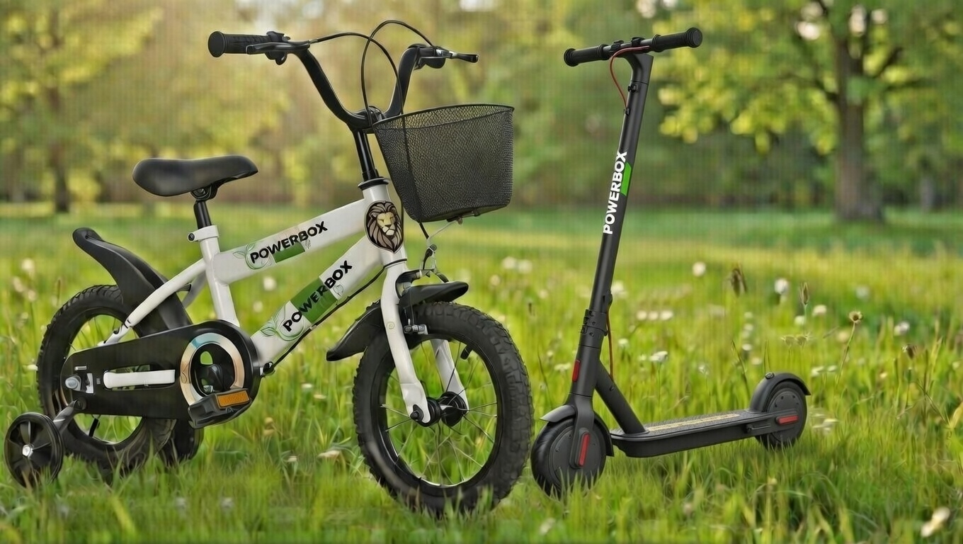 Powerbox roller és gyermek kerékpár