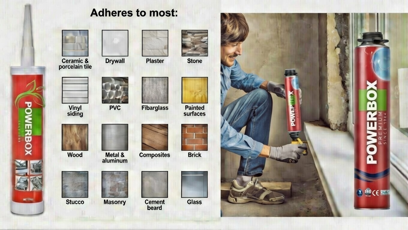 Powerbox ragasztók és szilikonok